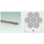 JAP Nerezové Lanko O 5 mm, AISI 304 – Hledejceny.cz