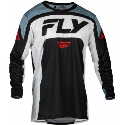 Fly Racing Lite 2024 černo-bílo-šedý – Sleviste.cz