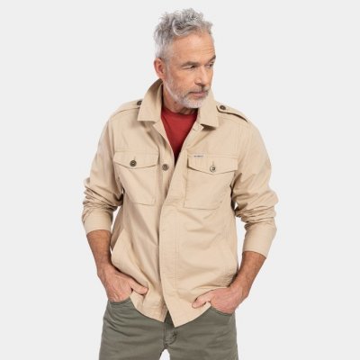 Bushman bunda Declan beige – Sleviste.cz