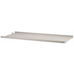 String Police String Metal Shelf Low Edge 78 x 30, beige