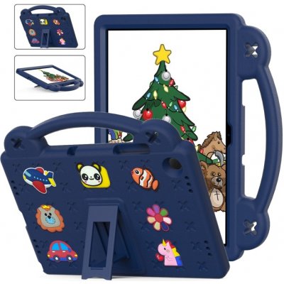 Protemio Fany Dětský obal na tablet pro Samsung Galaxy Tab A9+ 66294 tmavě modrý – Zboží Mobilmania