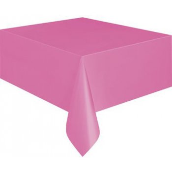Unique Plastový party ubrus růžový 137x274 cm
