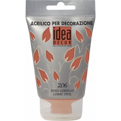 Maimeri Idea Decor akrylová barva coral pink 110 ml – Hledejceny.cz