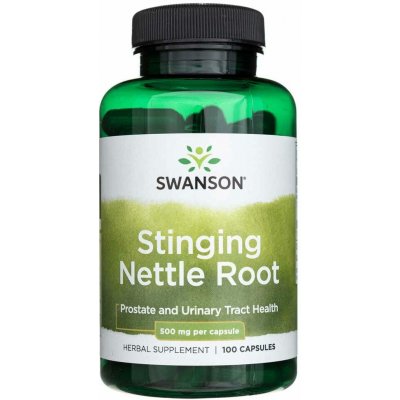 Swanson Stinging Nettle Extrakt z kopřivy 500 mg 100 kapslí – Hledejceny.cz