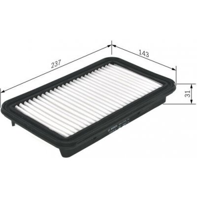 Vzduchový filtr BOSCH F 026 400 191 – Hledejceny.cz