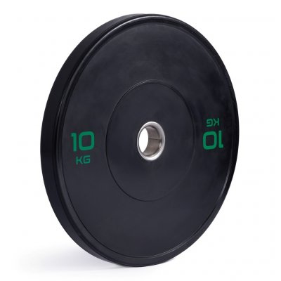 TRINFIT Bumper Plate gumový 10 kg /50 mm – Zboží Dáma