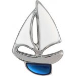 Troli nadčasová brož s designem plachetnice KS-194 – Zboží Dáma