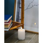 SIRIUS Dobíjecí LED svíčka Sille bílá 7,5 x 10 cm – Hledejceny.cz