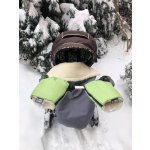 Kaarsgaren zelená rukávník s beránkem z biobavlny – Zboží Dáma