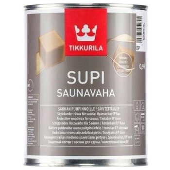 Tikkurila Supi Sauna Wax Saunavaha 0,9 l bezbarvý