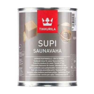 Tikkurila Supi Sauna Wax Saunavaha 0,9 l 3448 Pyökkipuu – Zboží Mobilmania