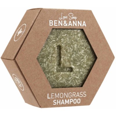 Ben & Anna tuhý šampon na vlasy Lemongrass 60 g