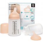 Suavinex antikoliková lahvička Zero sada bílá 270 ml – Zboží Dáma