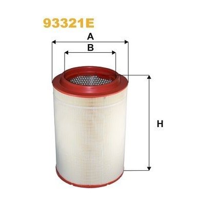 Vzduchový filtr WIX FILTERS 93321E – Hledejceny.cz