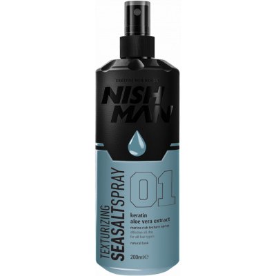 Nishman Texturizing Sea Salt Spray sprej na vlasy 200 ml