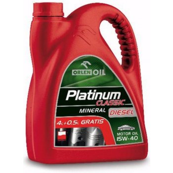 Orlen Oil Platinum Classic Diesel Mineral 15W-40 4,5 l