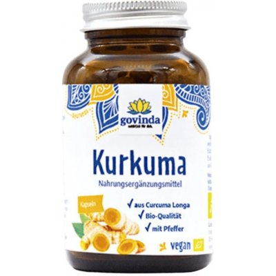 Govinda Turmeric Organic kurkuma 90 kapslí – Hledejceny.cz