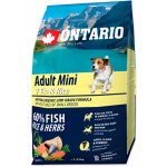 Ontario Adult Mini 7 Fish & Rice 2,25 kg – Hledejceny.cz