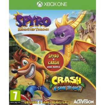 Crash Bandicoot N Sane Trilogy + Spyro Reignited Trilogy