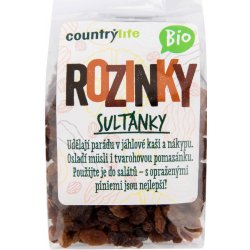 Country Life Bio Rozinky sultánky 200 g