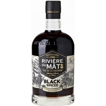 Riviere du Mat Black Spiced 35% 0,7 l (holá láhev)