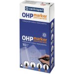 Centropen 2637 OHP popisovač permanent červený šíře 1 mm – Zboží Živě