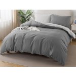 Xpose bavlna povlečení Renforcé EVITA Duo tmavě šedé světle šedé 2x140x200 2x70x90 – Zboží Dáma