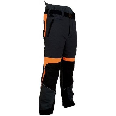 Profesional Kalhoty strečové Forestprofi do pasu šedo-oranžové