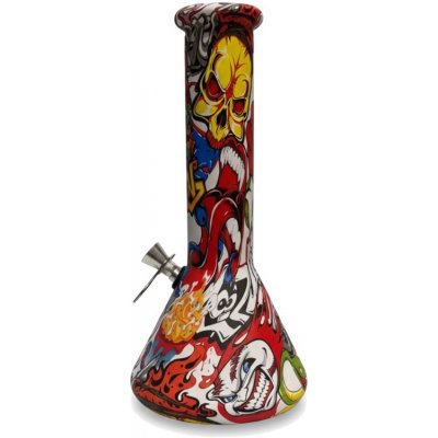 ZORR Glas Bong 22cm Design 2 – Hledejceny.cz