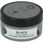 Maria Nila Black Colour Refresh Mask - Jemná vyživující maska bez permanentních barevných pigmentů 100 ml