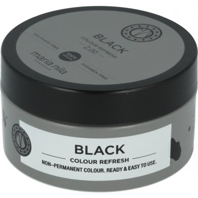 Maria Nila Colour Refresh Black 2.00 maska s barevnými pigmenty 100 ml – Hledejceny.cz