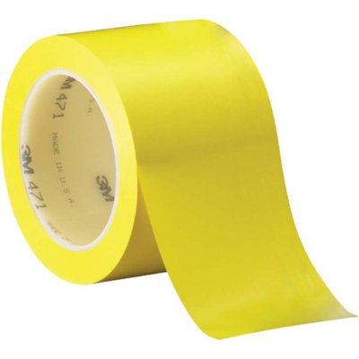 3M 471 PVC lepicí páska 100 mm x 33 m žlutá – Sleviste.cz