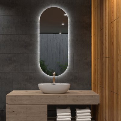 Artalo LED zrcadlo do koupelny A1 50 x 100 cm – Hledejceny.cz