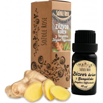 SoZoLe Rose Éterický olej Zázvor kořen z Bengálska 10 ml – Hledejceny.cz