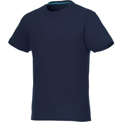 Recyklované pánské tričko s krátkým rukávem Jade námořnická modř