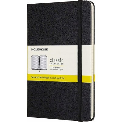 Moleskine Zápisník S měkké desky černý čtverečkovaný A6 96 listů – Hledejceny.cz