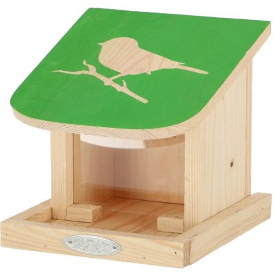 Esschert Design Krmítko Diapozitiv 15 x 17 x 20 cm přírodní – Hledejceny.cz
