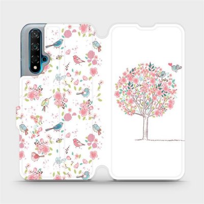 Mobiwear - Huawei Nova 5T - M120S Strom a ptáčci – Zboží Živě