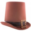Karnevalový kostým funny fashion Dobový klobouk cylindr steampunk
