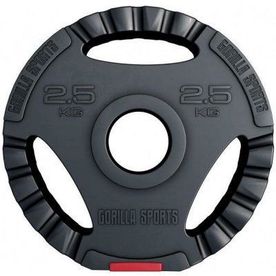 Gorilla Sports plastový 2,5 kg 51 mm – Hledejceny.cz