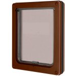 Kerbl Dog Mate 2-way Dog-Flap dvířka magnetická hnědá 29 x 35 cm – Hledejceny.cz