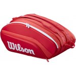 Wilson Super Tour Padel Bag Red 2026 – Zboží Mobilmania