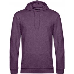 B&C Unisex mikina WU03W Heather Purple