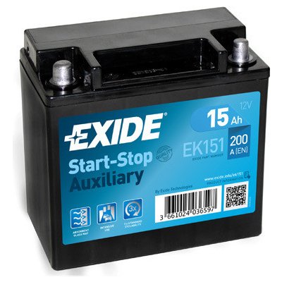 startovací baterie EXIDE EK151 | Zboží Auto