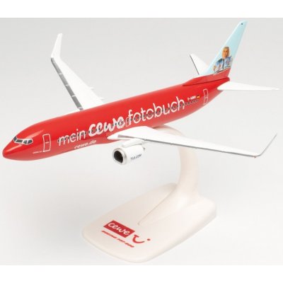 Herpa Boeing B737-800 TUIfly Cewe Fotobuch Německo 1:200