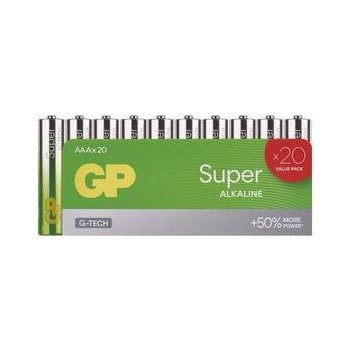 GP Super Alkaline AAA 20 ks B0110L