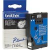 Etiketa Brother TC-201 černý tisk / bílý podklad originální páska 12 mm x 7,7 m