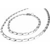Steel Jewelry set řetízek a náramek jemný z chirurgické oceli SET130175