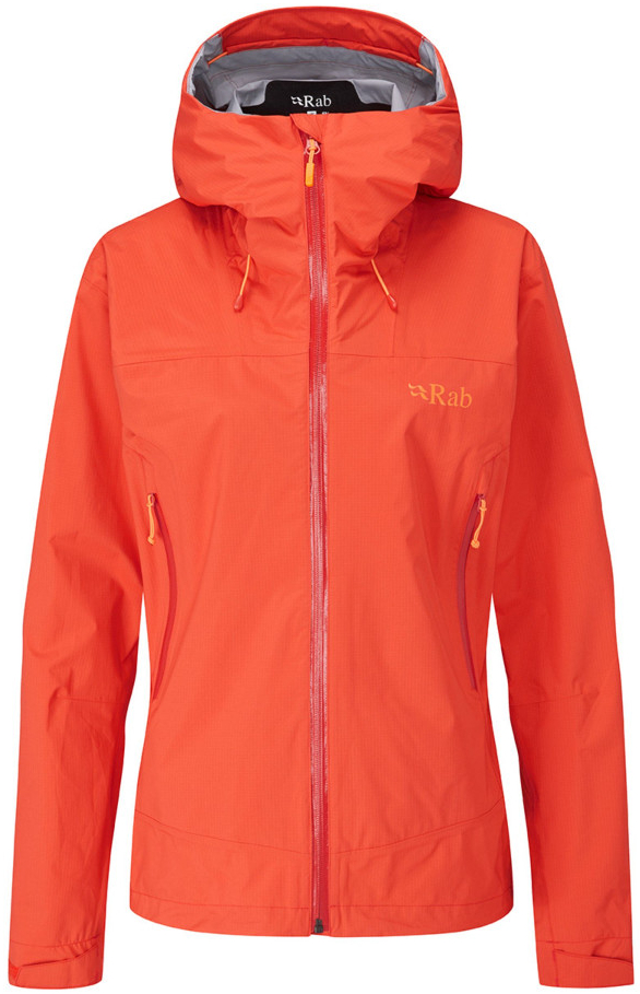 Rab Downpour Plus 2.0 jacket women grapefruit