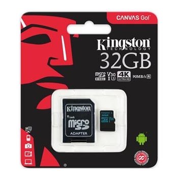 Kingston microSDHC 32 GB UHS-I SDCG2/32GB